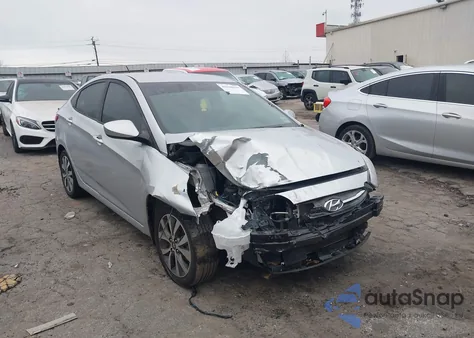 2017 Hyundai Accent Value Edition from USA, damaged, VIN KMHCT4AE9HU325560